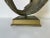 1960's Vintage Solid Brass Koi Fish on Base Sculpture/ Sold For Sale - Image 4 of 12