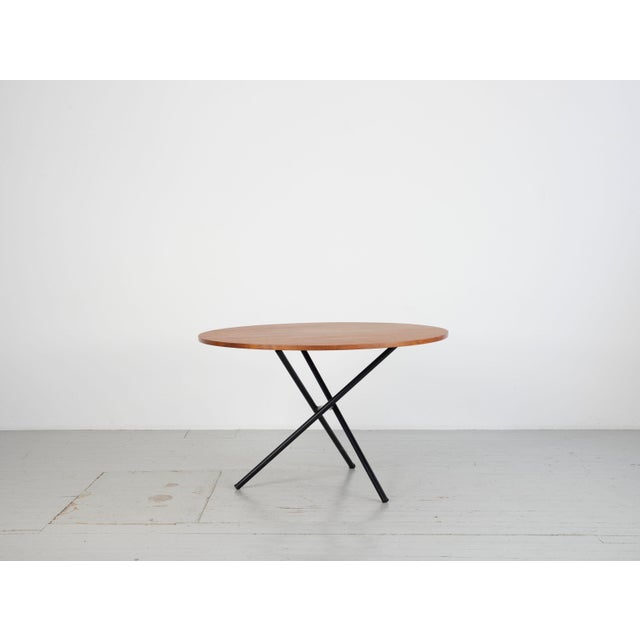 Height-adjustable table by Jürg Bally for Arform, Italy, 1960s Height-adjustable table designed by the Swiss architect and...