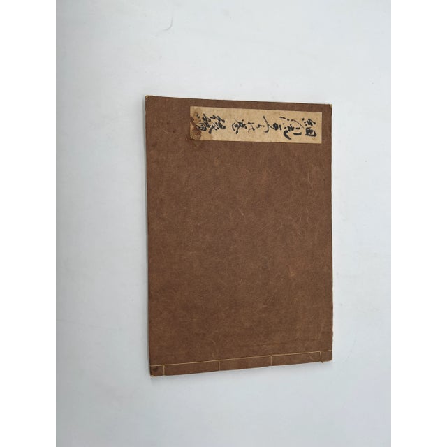 Japanese Set of 3 Antique Japanese Books Landscape Calligraphy For Sale - Image 3 of 8