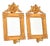 Antique Swedish Gilt Wood Mirrors, 1880, Set of 2 For Sale
