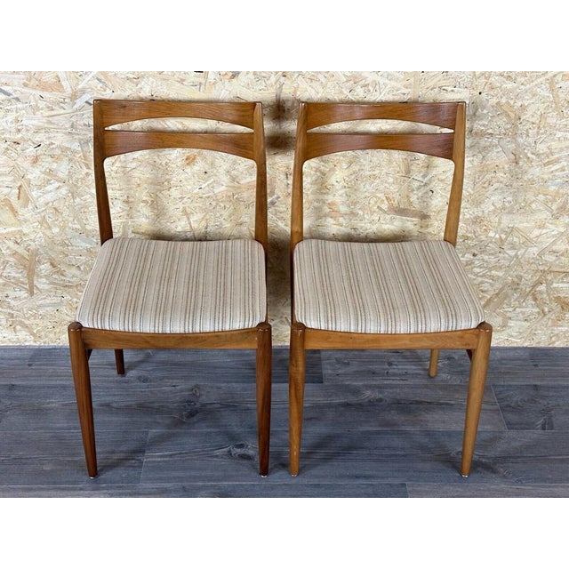 Set of Mid-Century Danish Modern Dining Chairs, 1970s For Sale - Image 17 of 18