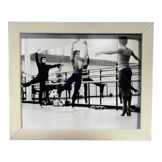 Ballet Photo: Villela & Tomassen at the Bar. Contemporary Photo Reproduction Print For Sale