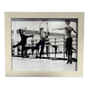 Ballet Photo: Villela & Tomassen at the Bar. Contemporary Photo Reproduction Print