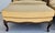 Pierre Deux Style French Country Provincial Bergere Lounge Chairs & Ottoman Pair For Sale - Image 9 of 18