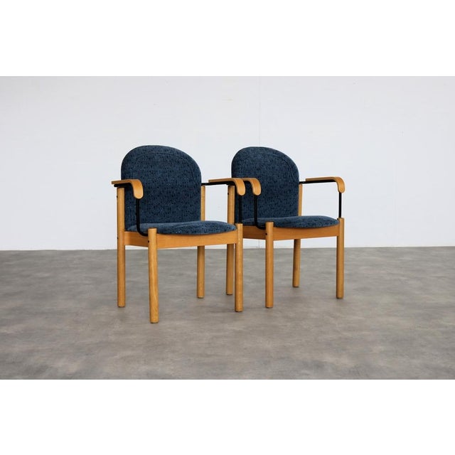 Mid-Century Modern Set of Vintage Armchair from Kinnarps, Sweden, 1980s For Sale - Image 3 of 6