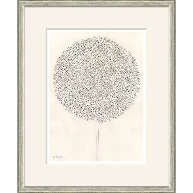 Contemporary Dandelion Framed Art Print by Susan Hable For Sale - Image 3 of 3