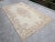 Art Deco 1960s Beige Handknotted Floor Wool Rug For Sale - Image 3 of 10