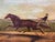 Mid 19th Century 19th-Century American Equestrian Trotting Horse Oil on Canvas For Sale - Image 5 of 12