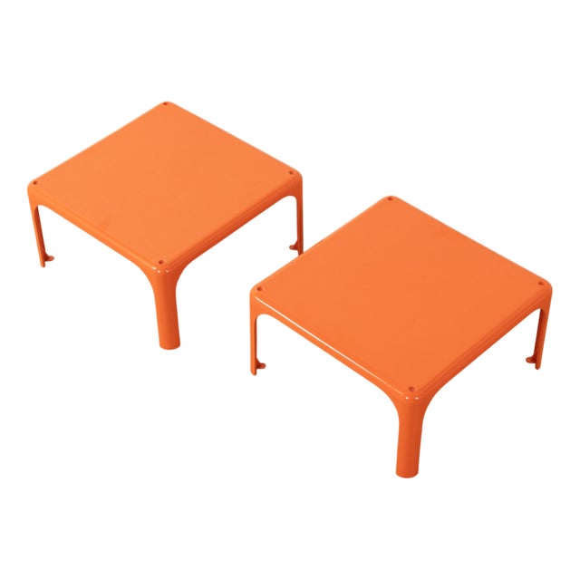 Side Tables by Vico Magistretti for Artemide, Set of 2 For Sale