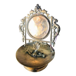 Turn of the Century French Neo Renaissance Pocket Watch Holder For Sale