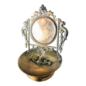 Turn of the Century French Neo Renaissance Pocket Watch Holder