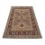 Kazak Rug 5′ X 6’7” Brown Wool Tribal Hand-Knotted Oriental Carpet For Sale