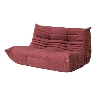 Vintage Togo Two-Seater Sofa by Michel Ducaroy for Ligne Roset, France, 1970s For Sale