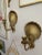 Excellent condition with a beautiful patina to the brass. Perfect for a Hollywood Regency or Art Deco home. 9.75” long 6”...