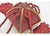 1995 Judith Leiber Fortune Teller Origami Red Crystal Tassel Evening Bag Minaudiere For Sale In Los Angeles - Image 6 of 11