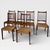 Textile Vintage Danish MK200 Dining Chairs by Arne Hovmand-Olsen, Set of 6 For Sale - Image 7 of 11