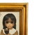 Authentic Oil Painting on Panel "Big Eyes" Beautiful Young Girl With Siamese Cat by Margaret Keane, 1980 For Sale In Portland, OR - Image 6 of 14