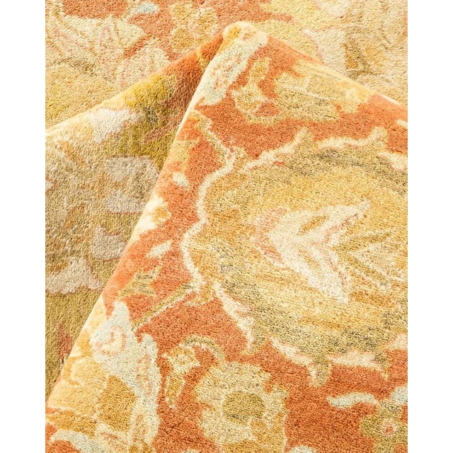 Textile Mogul, One-of-a-Kind Hand-Knotted Area Rug in Brown, 6' 2" x 8' 9" For Sale - Image 7 of 8