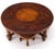 Mid 20th Century Embossed Leather South American Coffee Table 4 Nesting Stools Chairs For Sale - Image 15 of 18