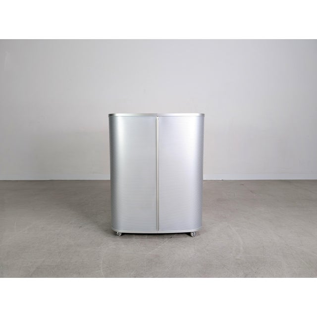 We are offering a beautiful and very well-maintained WOGG elliptical wardrobe with sliding doors for sale. Designed by...