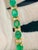 Modern 22 Carat Natural Emerald & Diamond Cocktail Tennis Bracelet 14 Karat Yellow Gold For Sale - Image 3 of 8