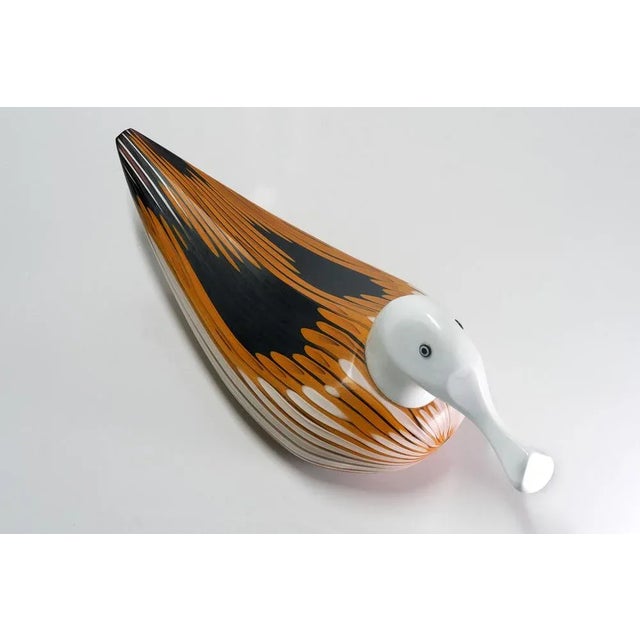 1980s Murano Glass Anatra Duck by Toni Zuccheri for Venini, 1980 For Sale - Image 5 of 8