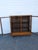Early 20th Century Peck and Hills Furniture Tiger Oak China Cabinet Bookcase Cupboard 6569 For Sale - Image 5 of 18