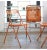 Industrial Folding Chairs, 1980, Set of 3 For Sale - Image 3 of 5