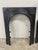 Late 19th Century Cast Iron Ornate Victorian Cast Iron Fireplace Insert and Summer Hood 27" X 21.25" For Sale - Image 4 of 7