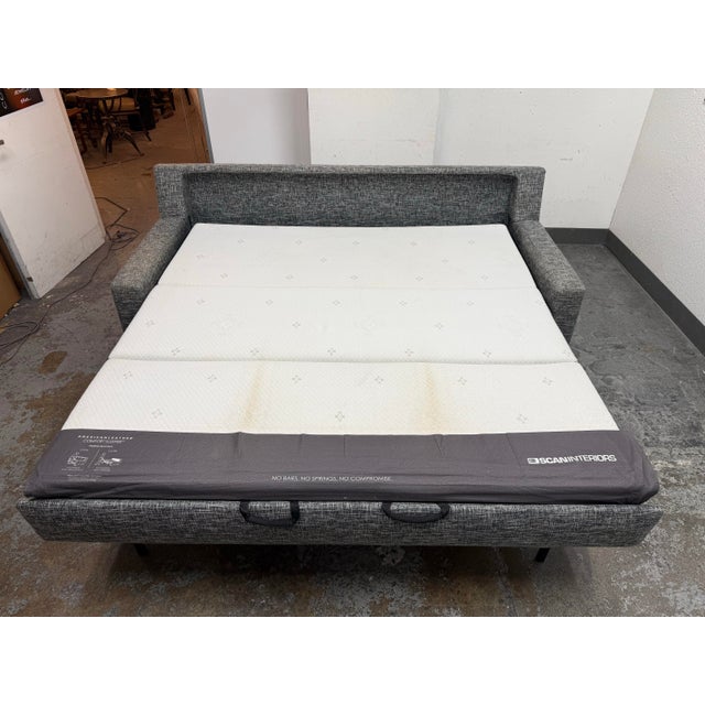 Design Plus Gallery presents the King Size Bryson Comfort Sleeper Sofa from American Leather. Upholstered in heathered...