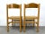 Brown A Set of Four Vintage Rush Seat Dining Chairs For Sale - Image 8 of 13