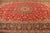 Red Hand-Knotted Middle Eastern Wool Rug with Plant Dyes For Sale - Image 8 of 11