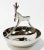 Silver Plate Reindeer Candy Dish or Trinket Dish For Sale - Image 4 of 4