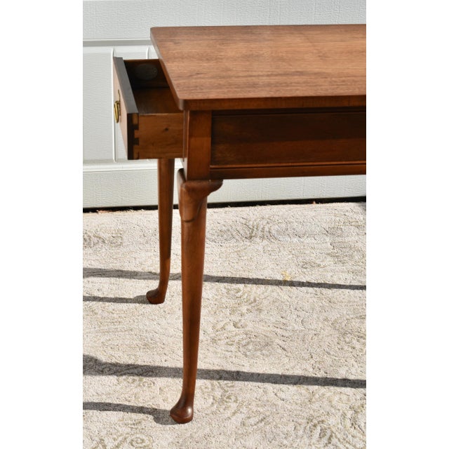 Vintage Baker Country French Style Side Table W/Drawer For Sale - Image 9 of 12