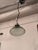 Glass Restoration Hardware 20th C. Factory Filament Smoke Glass Short Funnel Pendant For Sale - Image 7 of 12