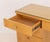 Brown Art Deco Style Blonde Wood Writing Desk For Sale - Image 8 of 10