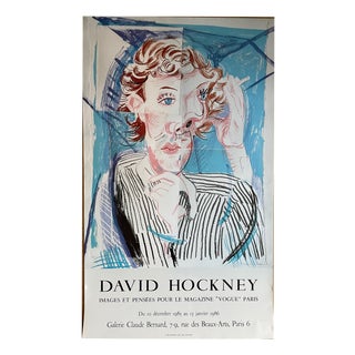 David Hockney, Images and Thoughts for Vogue Magazine, Paris, Print For Sale