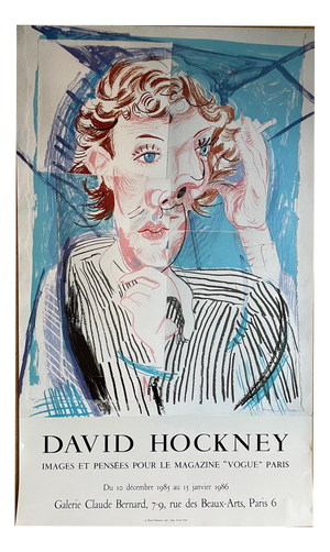 David Hockney, Images and Thoughts for Vogue Magazine, Paris, Print