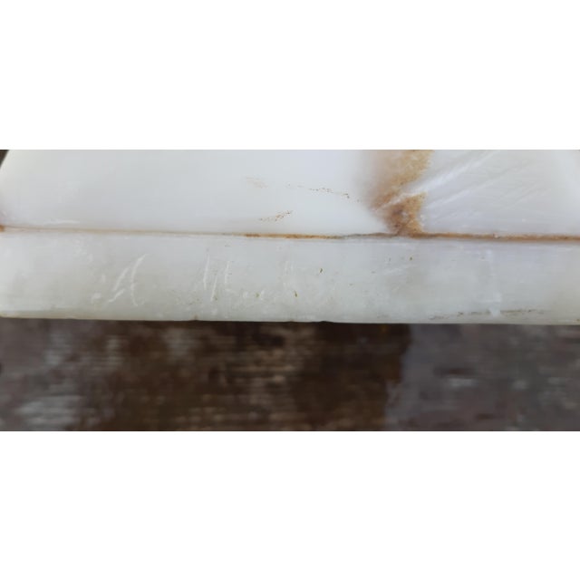 A.Michelot, Figurative Composition, 19th Century, White Marble For Sale - Image 18 of 18