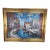 1970s Massive Venice Canal Scene – Burnette Original Oil Impasto Texture For Sale