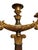 French Empire Gilt Bronze Candelabras, Set of 2 For Sale - Image 5 of 9