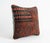 This beautiful 13'' x 13'' pillow cover was made from an authentic Turkish rug. Bright colors of wool adorn the front of...