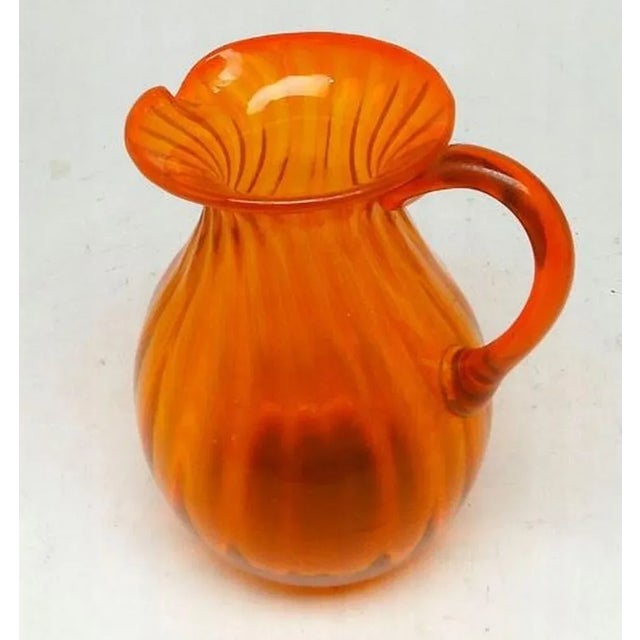 Postmodern Jug from Cracow Glassworks, Poland, 1970s For Sale - Image 4 of 5