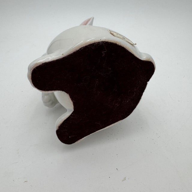 Fitz and Floyd Vintage Fitz & Floyd White Rabbit 1979 Easter Bunny For Sale - Image 4 of 7