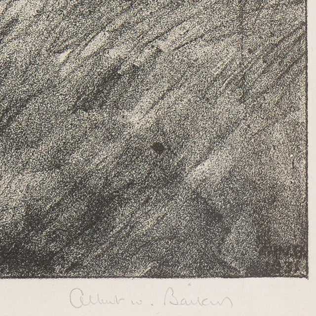 The Postern & the Boulder Wall by Albert Winslow Barker, 1930-39 For Sale - Image 4 of 12