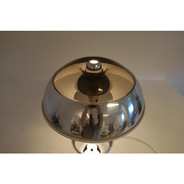 Large Space Age Chrome Table Lamp from Fagerhults, Sweden, 1970s For Sale - Image 17 of 18
