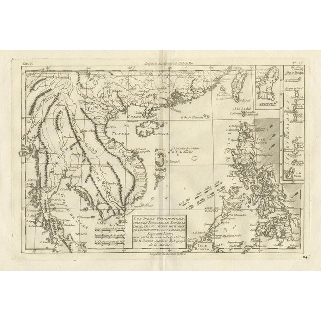 This finely engraved 18th-century map depicts the key French-controlled islands of the Indian Ocean: Île Bourbon (today...