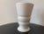 White American Modern Matte White Porcelain Vase With Banded Design by Haeger, Circa Early 20th Century For Sale - Image 8 of 12