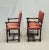 Antique European Renaissance Revival Chairs With Terracotta Linen Upholstery - A Pair For Sale - Image 13 of 14