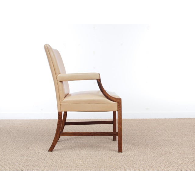 Scandinavian Teak Armchair, 1940s For Sale - Image 4 of 18